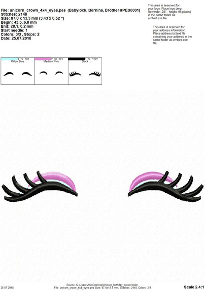 Princess Unicorn With Floral Crown