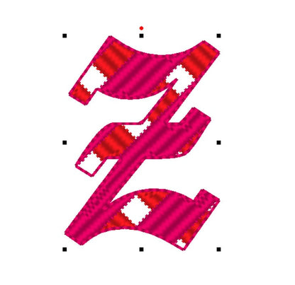 Old English Rocker Buffalo Plaid Font