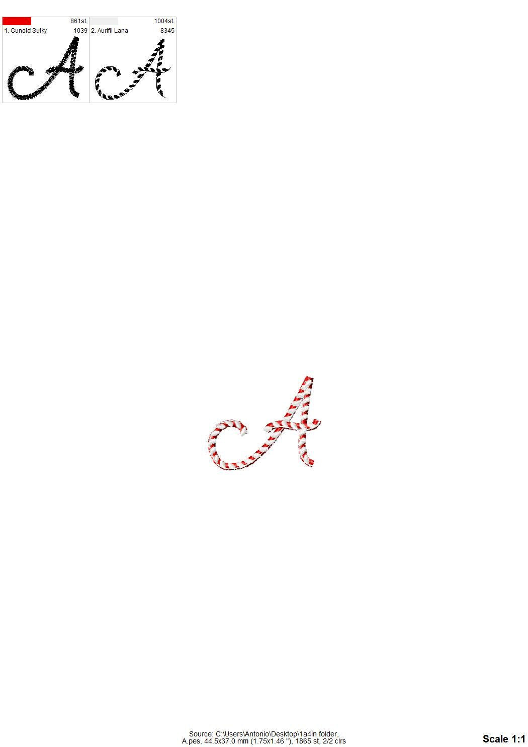 Retro Christmas Candy Cane Mini Font