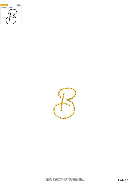 Bean Stitch Handwritten Font