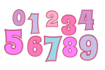 Monogram Font Applique