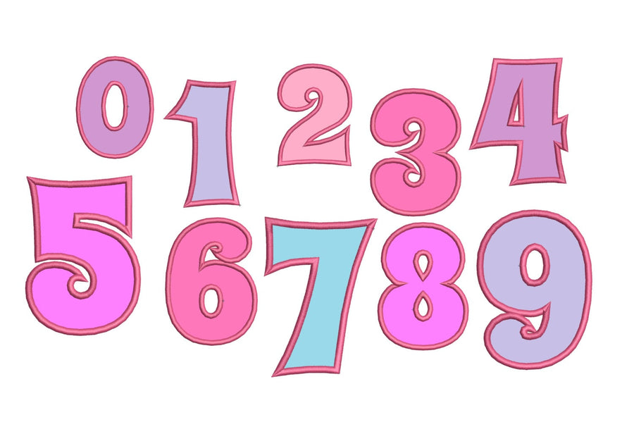 Monogram Font Applique