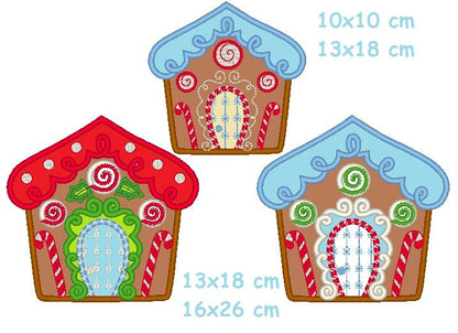 Christmas Gingerbread House Set