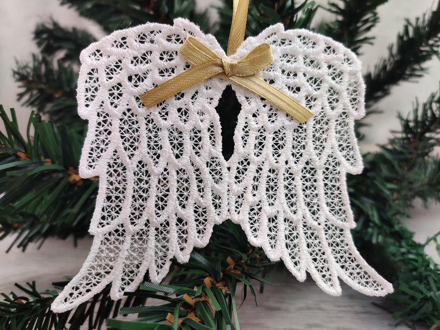 Christmas Ornament Angel Wings