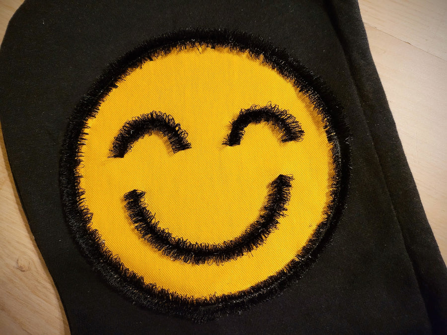 Big Fringed Happy Face