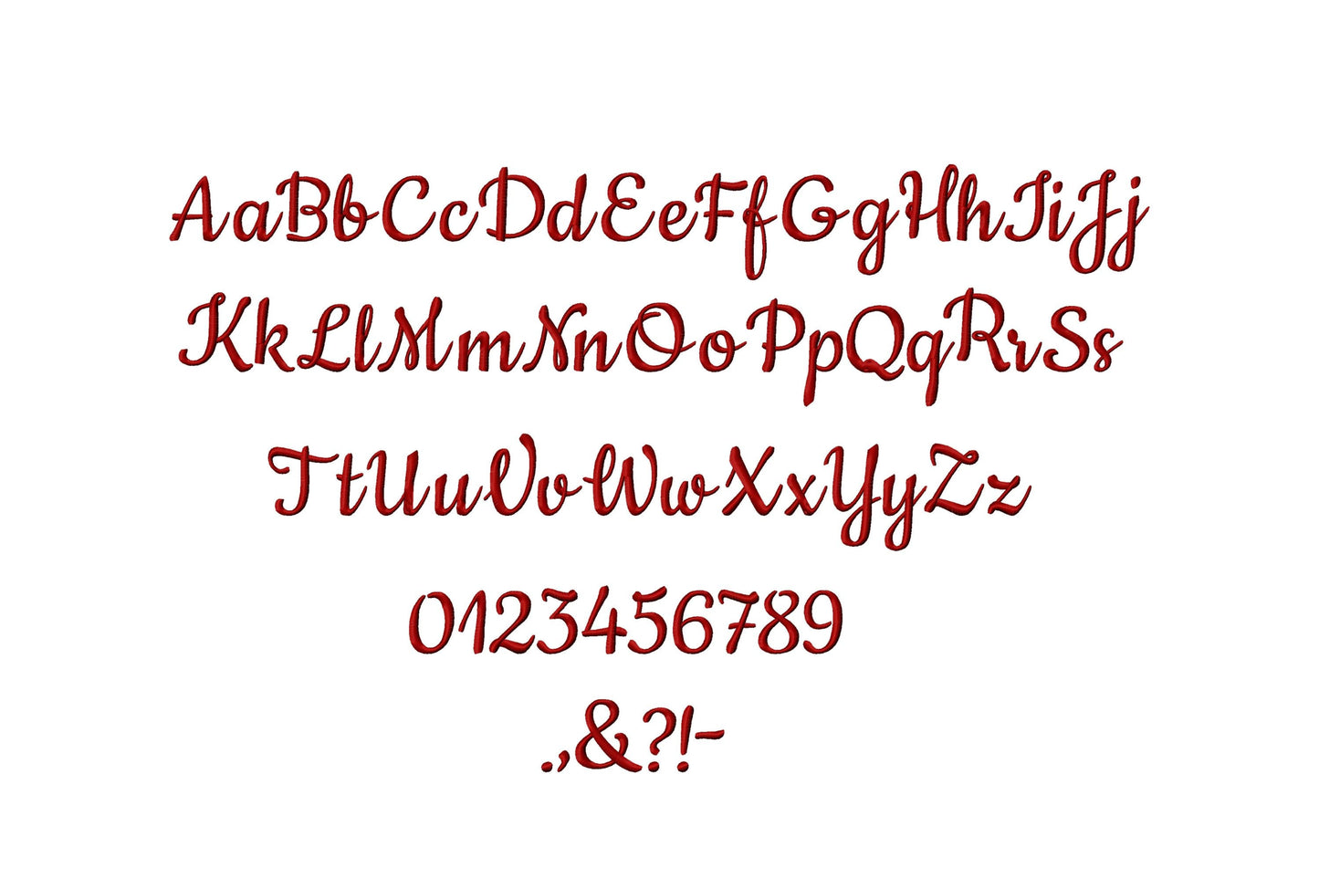 Split Greek Font Applique and Mini Font