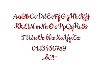 Split Greek Font Applique and Mini Font