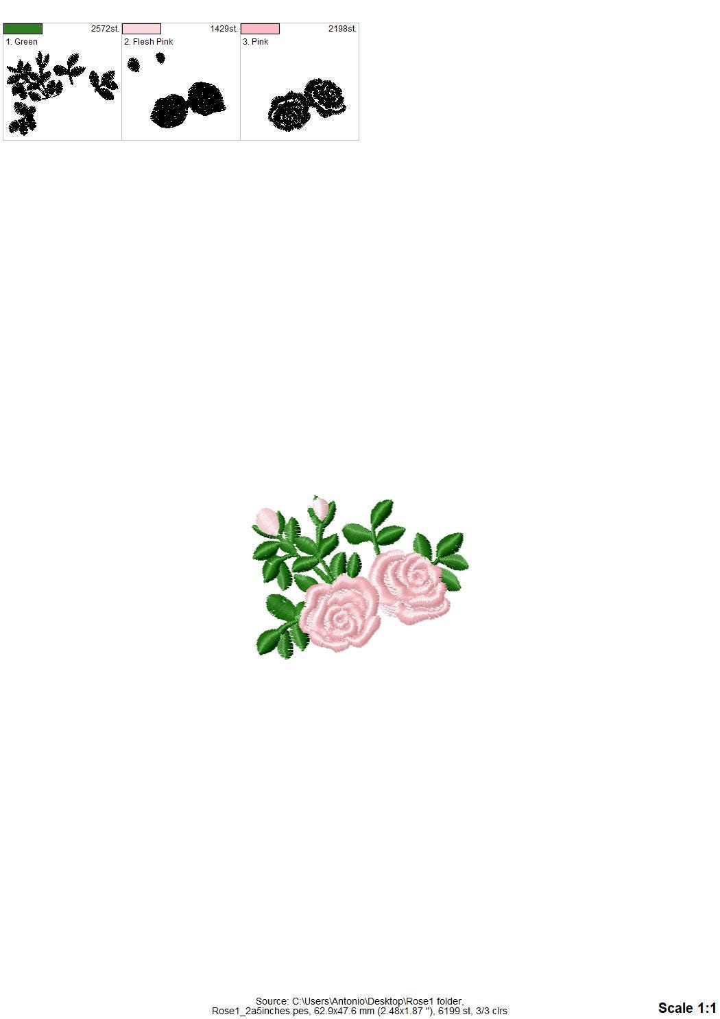 Accent Mini Rose Flower Bouquet