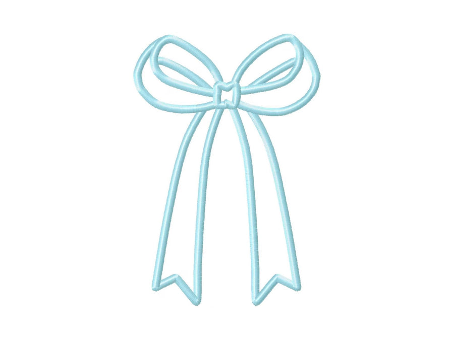 Classic Side Seam Bow Applique