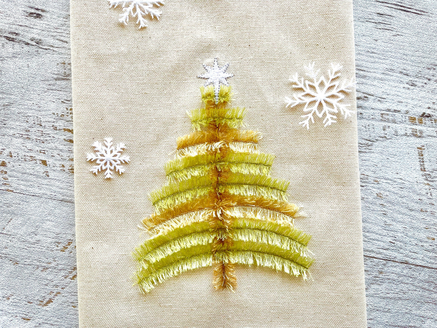 Fringed Extraordinary Christmas Tree