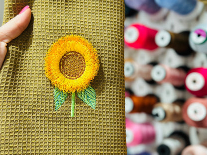 Big Fringed Sunflower Flower