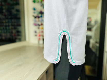 Groovy Wave Split Side Seam