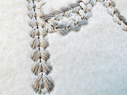 Extra Bold Chain Stitch Handwritten Font Piper