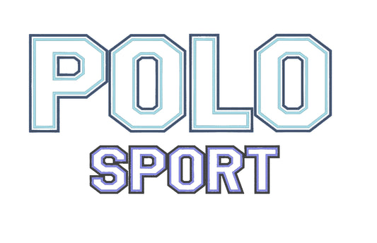 Varsity Collegiate Athletic Block Type Font Applique