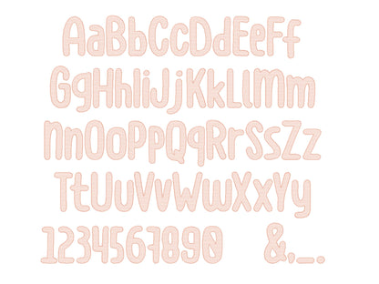 Light Stitch Kids Font