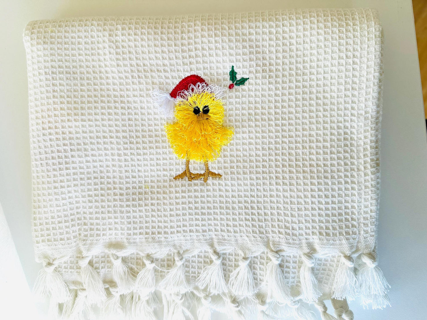 Fringed Christmas Chick