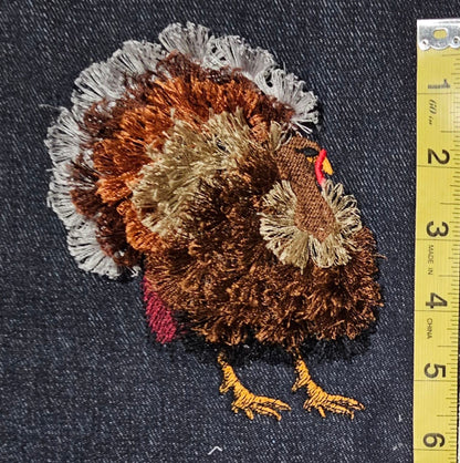 Fringed Thanksgiving Turkey Bird