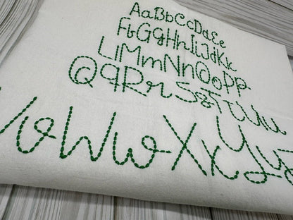 Must Have Hand Stitch Effect Font