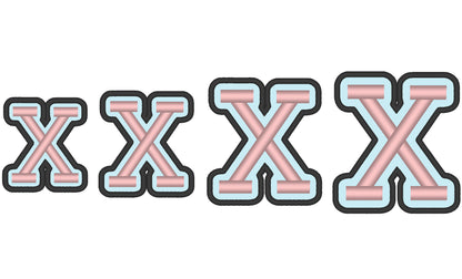 Puff Puffy Foam Greek Sororities Fraternities Font