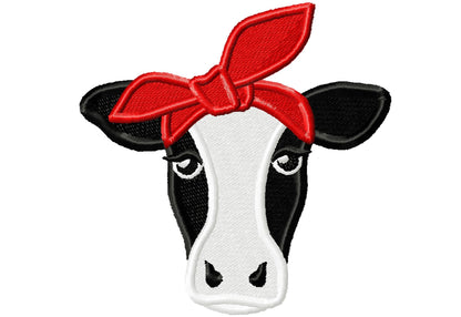 Cow Face With Bandanna