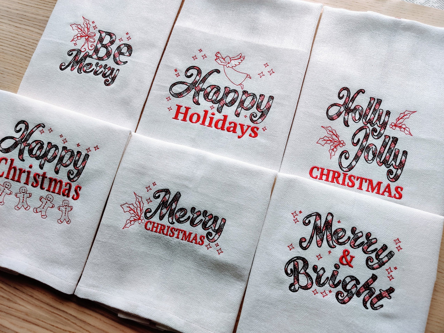 Merry Christmas Kitchen Towel Set