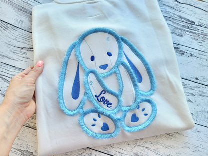 Fringed Bunny Baby Toy