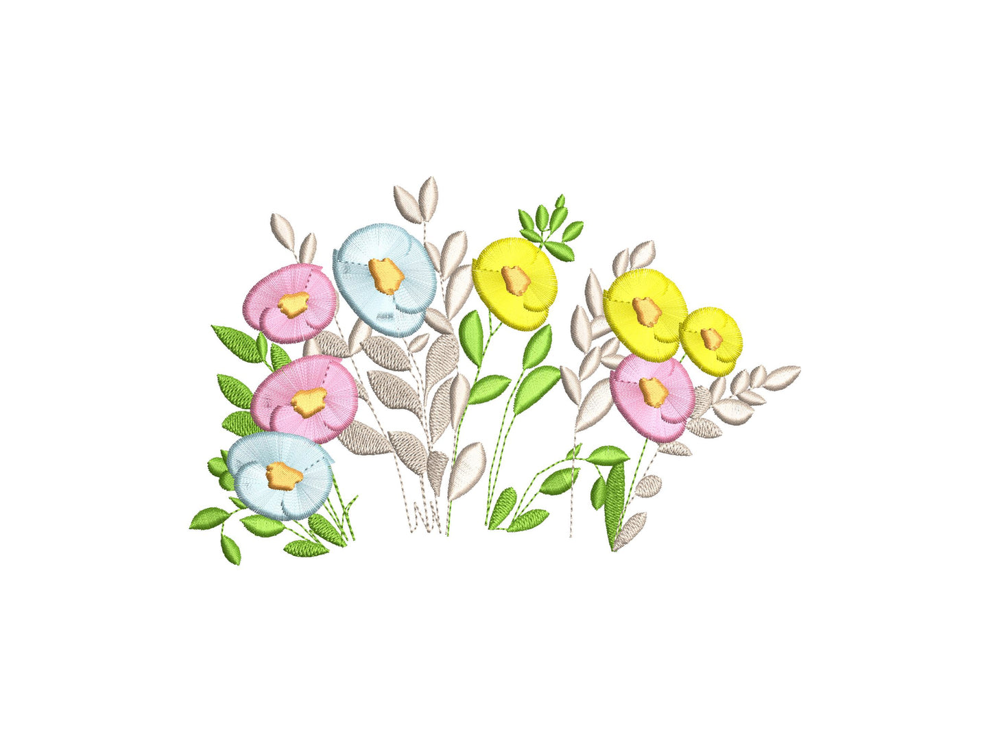 Fringed Flower Floral Bouquet