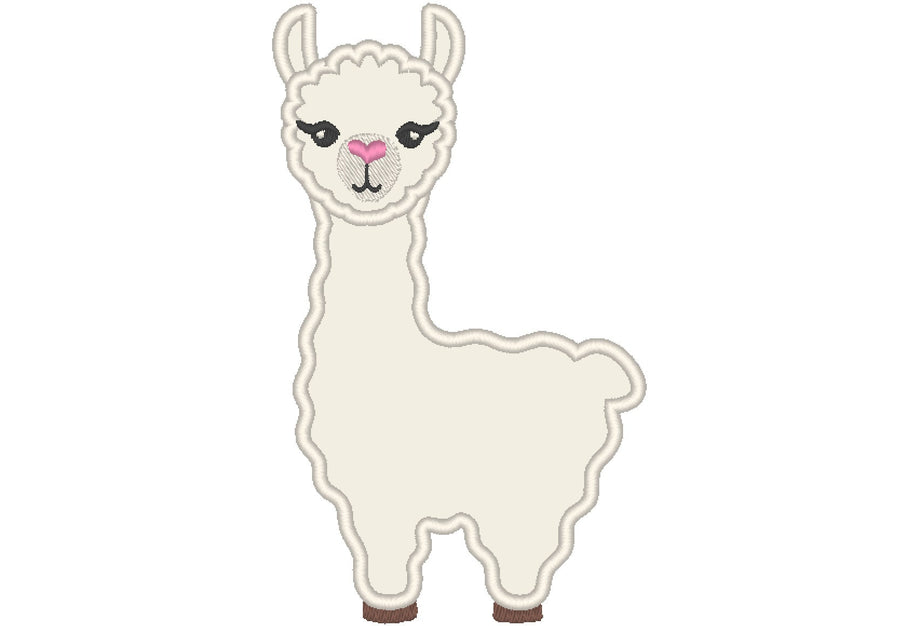 Llama Alpaca Applique