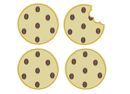 Cookie and Bitten Cookie Feltie ITH