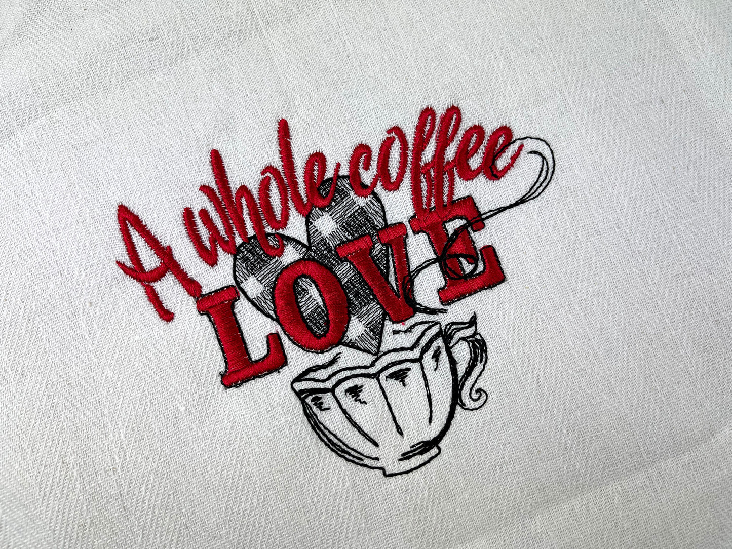 A Whole Coffee Love Saying
