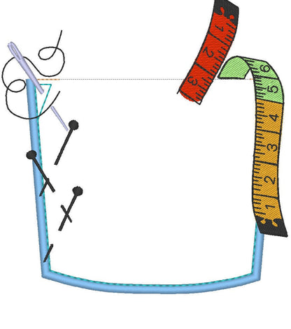 Real Seamstress Tailor Pocket