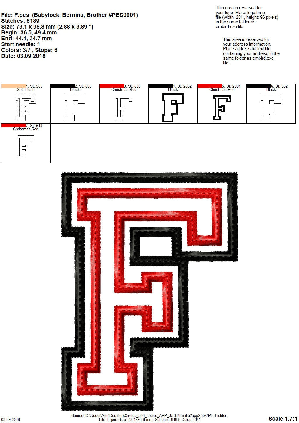 Double Applique Athletic Sport Font