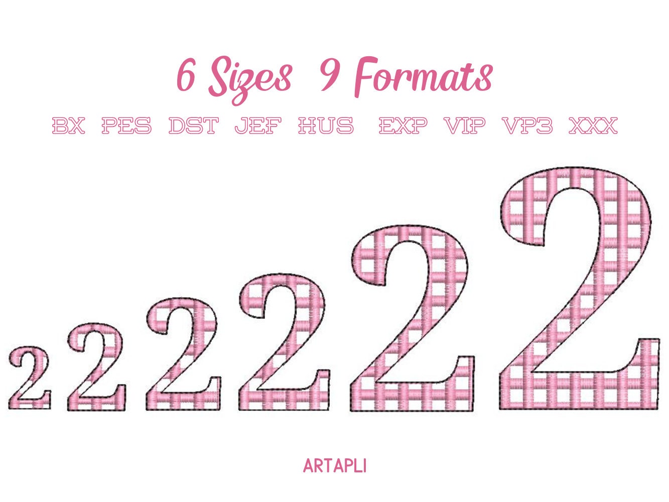 Checkered Gingham Plaid Font