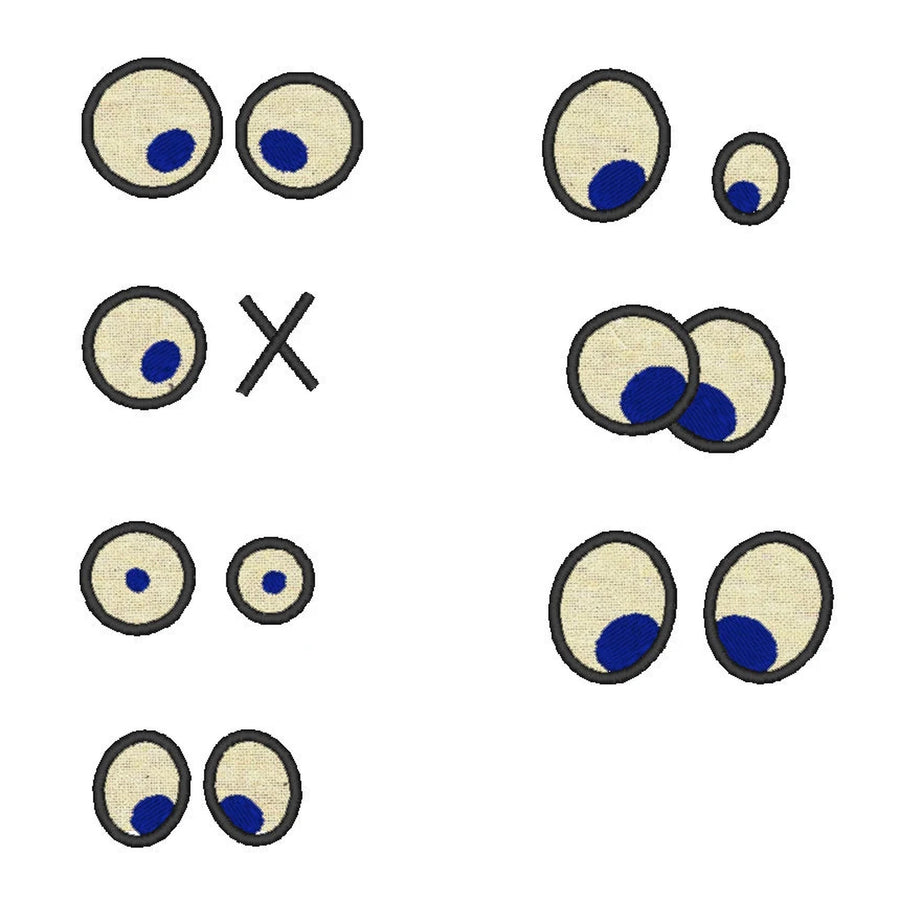 Eyes for your Toy Set of 7