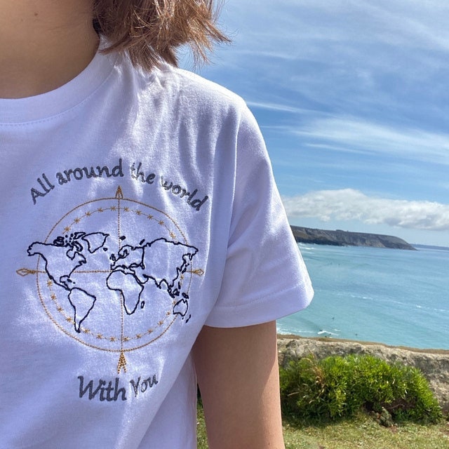 Compass Wanderlust World Map Globe