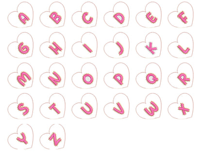 Minky fur fluffy Ball and Heart Keychain