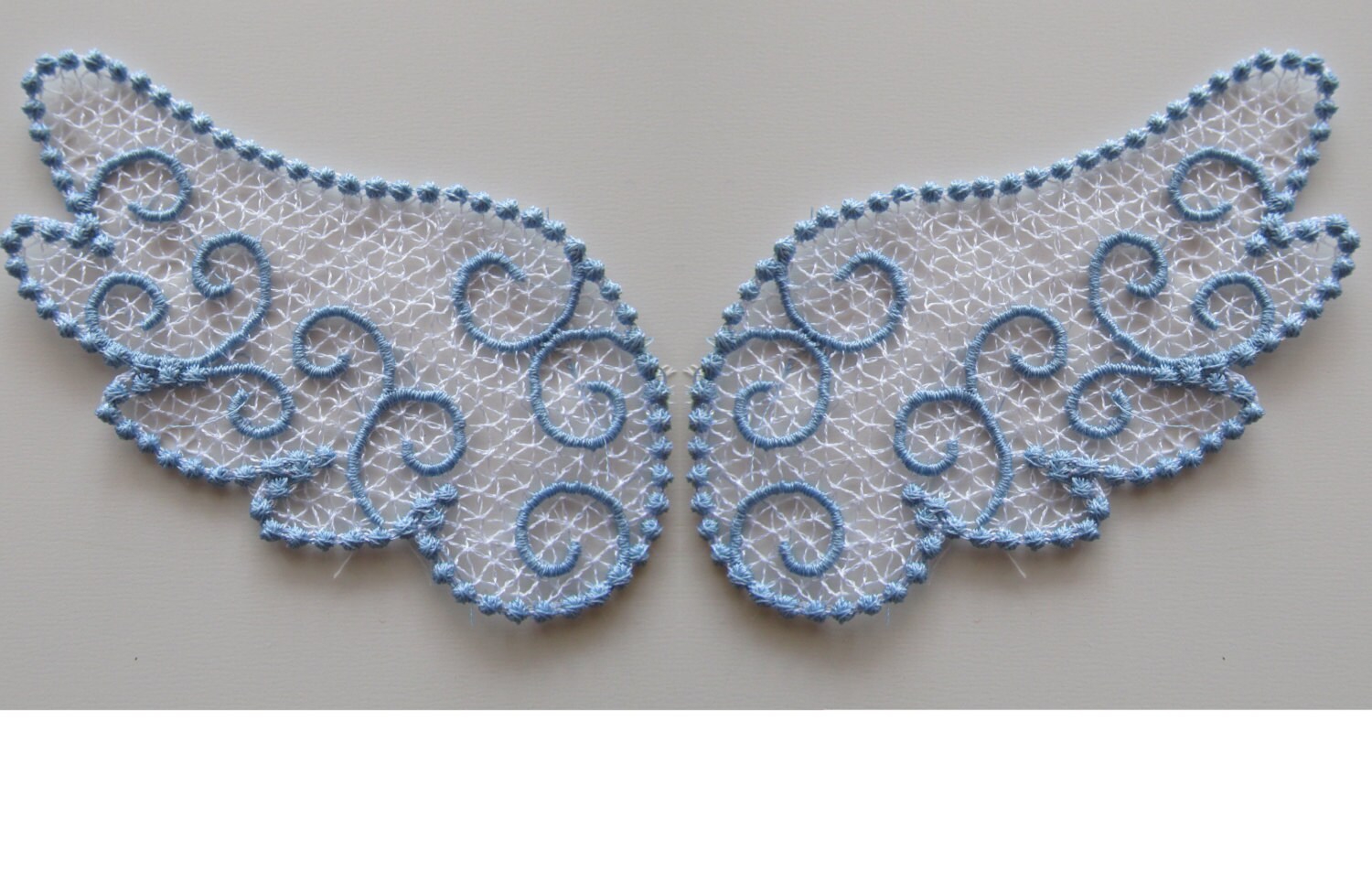 FSL, Free standing angel wings embroidery designs 4x4 Used with water ...
