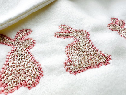 Easter Bunny Silhouette Set Of 5