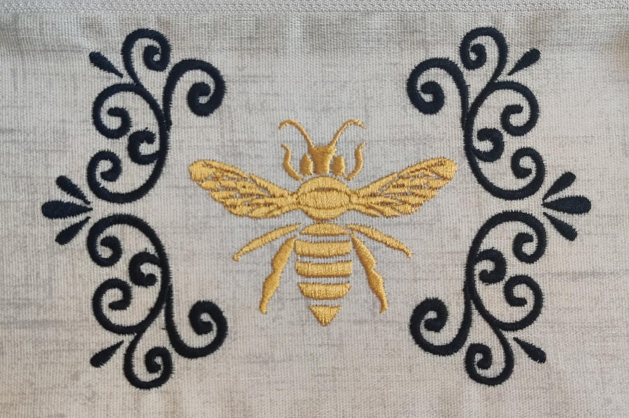 Monogram Regal Royal Bee Ornamental Frame