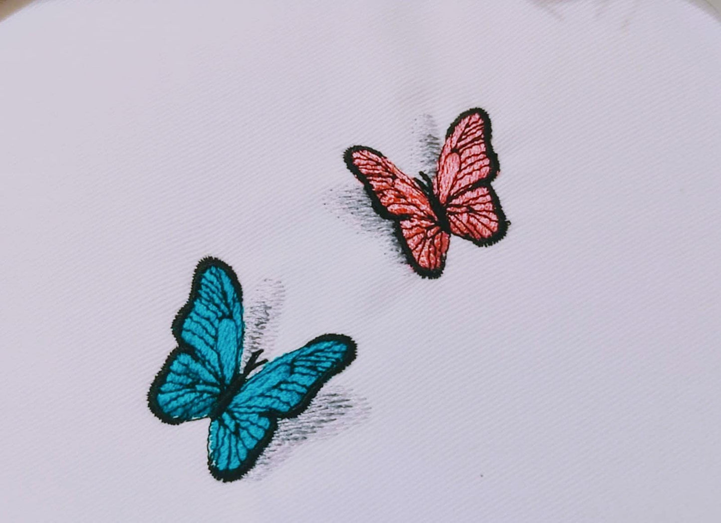 Realistic Small Butterfly 3D Dimensional Effect