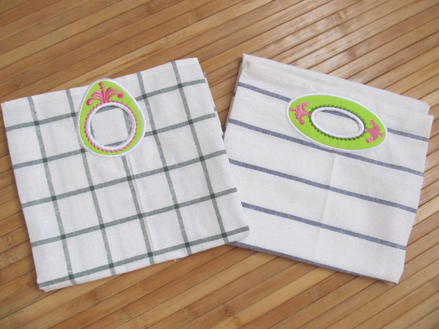 Towel Hanging Hole Topper Set of 6