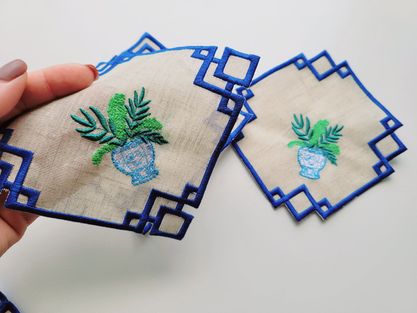 Classic Chinoiseries Napkin Coaster ITH