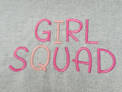 Baby Satin Stitch Fancy Font