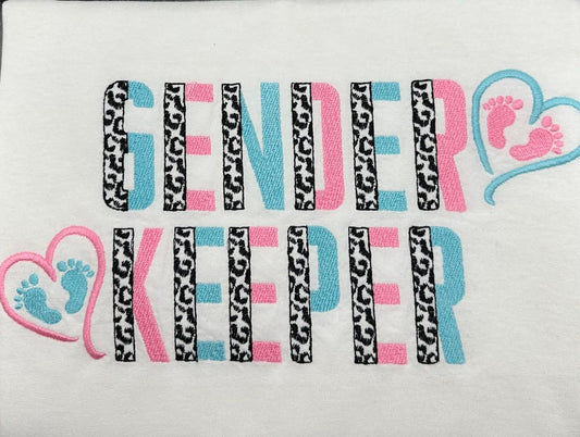 Leopard Spots and Fill Stitch Narrow Split Font