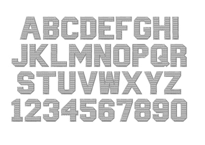 Fringed Sport Athletic Block Font