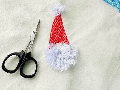 Fringed Gnome Knitted Hat