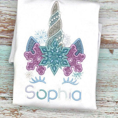 Frozen Unicorn Snowflake Crown