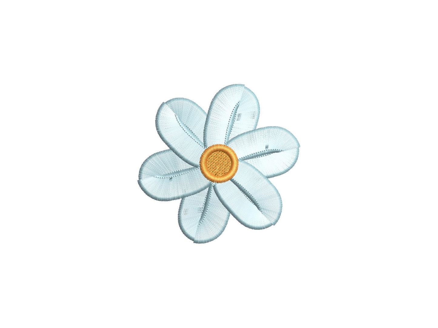 Single Fringed Daisy Flower