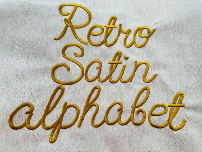 Baby Satin Stitch Handwritten Font