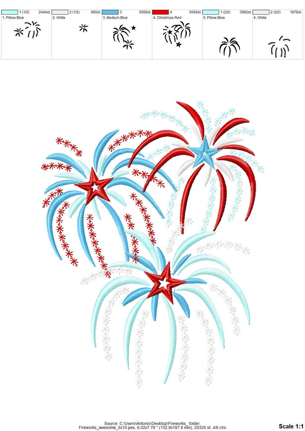 Fireworks Anniversary Firecracker